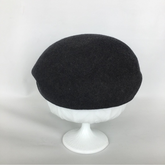 Scala Men’s Newsboy Classic Wool Cap Messenger Boy Charcoal Gray Hat - Picture 4 of 11